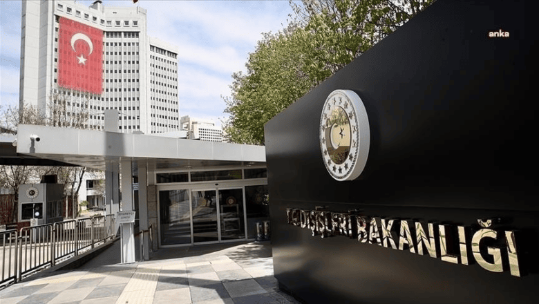 Dışişleri Bakanlığından
