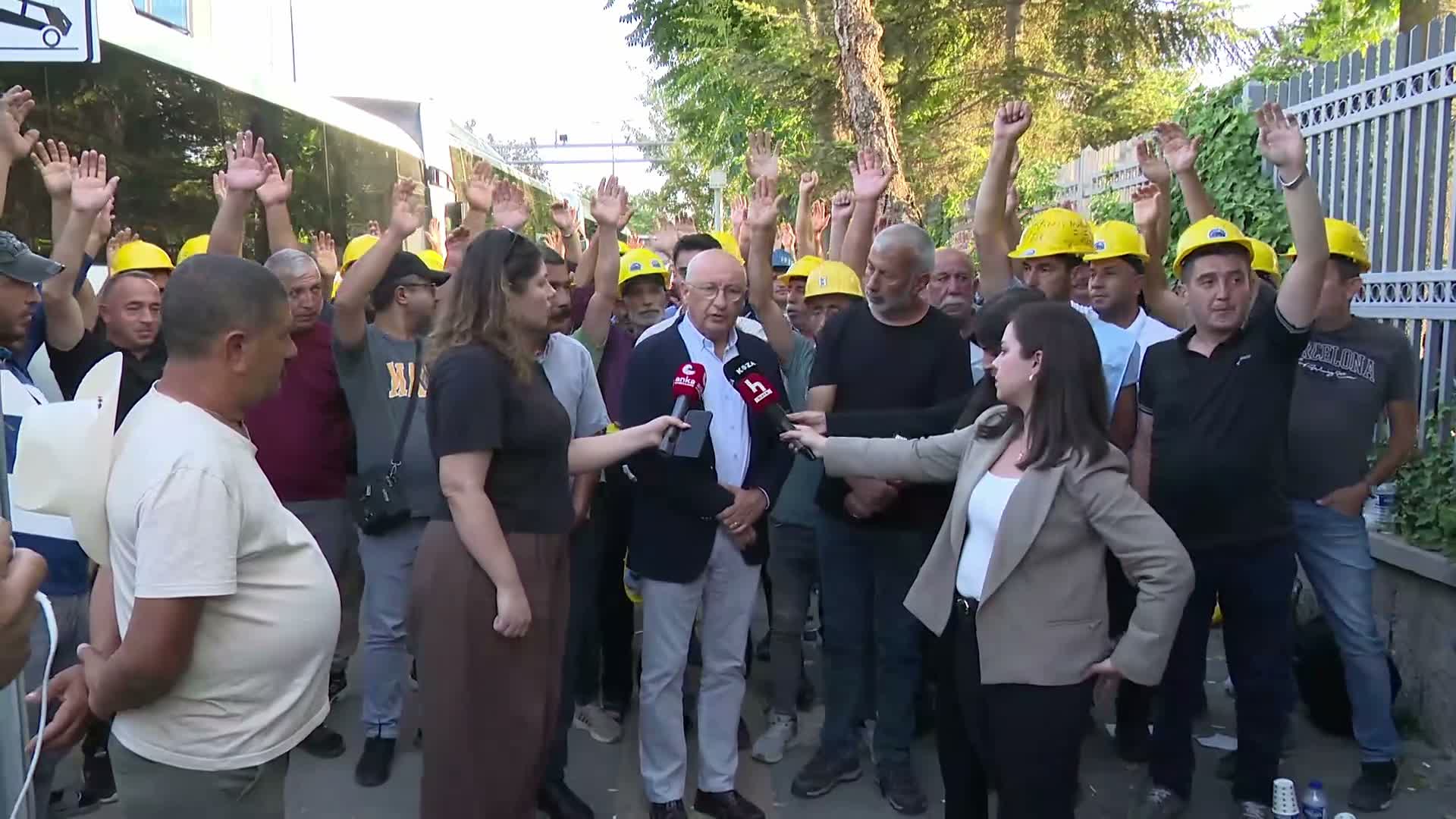 madencilere destek