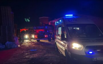 palet fabrikası yangın