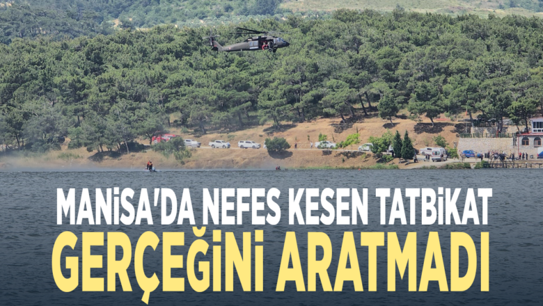 Suda Arama Kurtarma Tatbikatı
