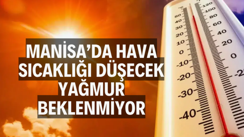 Manisa sıcaklık