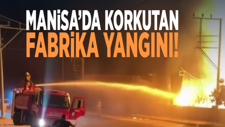fabrika yangını